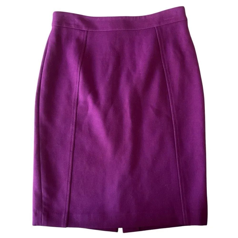 Halogen Wonen’s Plum Pencil Lined Skirt Size 4